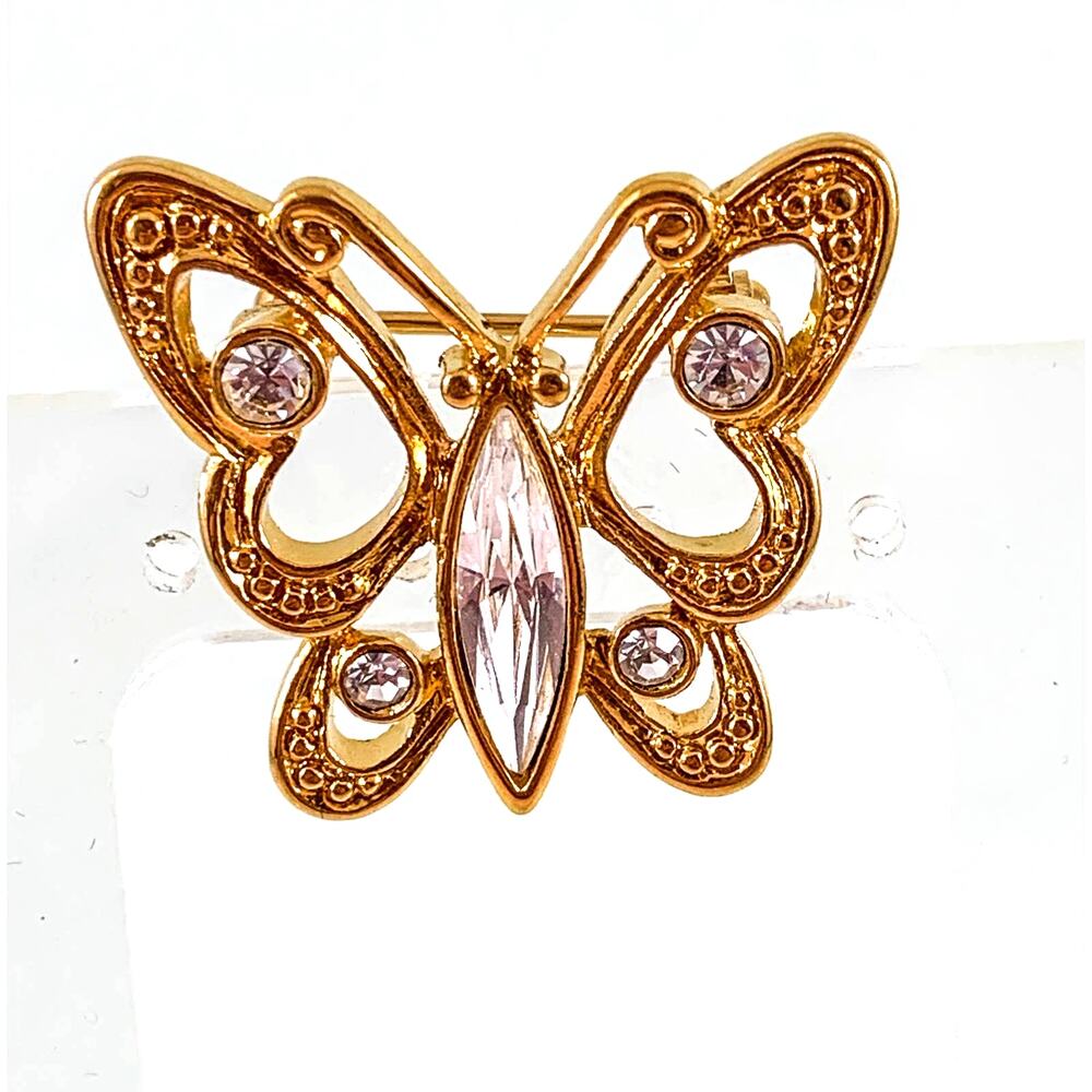 Napier Sparkly Butterfly Pin/ Brooch
